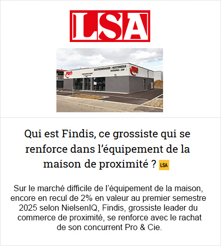 qui est findis ce grossiste qui se renforce dans l'équipement de la maison de proximité