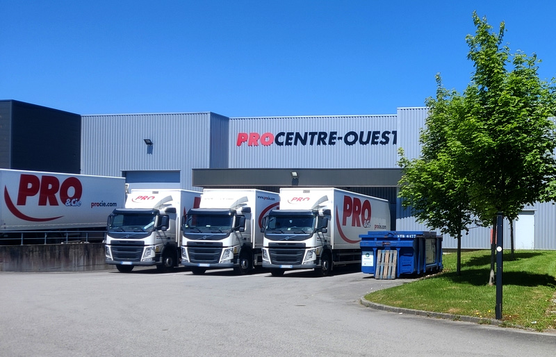 camions flotte logistique pro