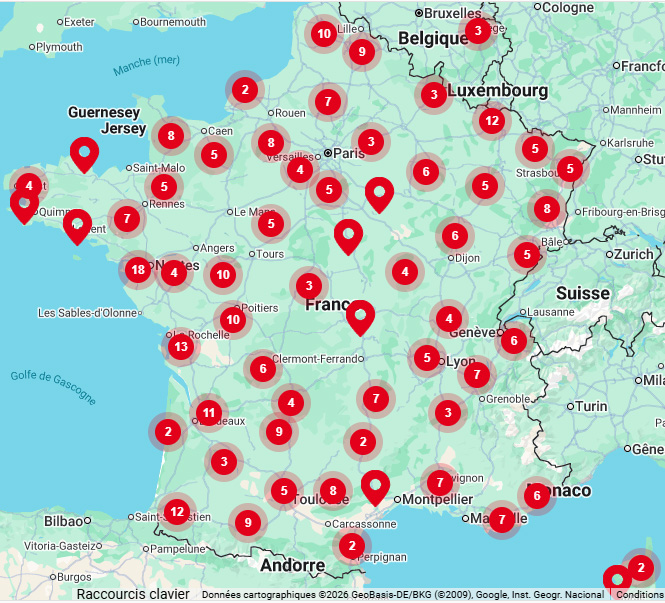 magasins sous enseigne pro & cie store locator